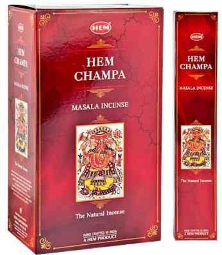 Hem Champa Masala Incense - 15 Gram Pack