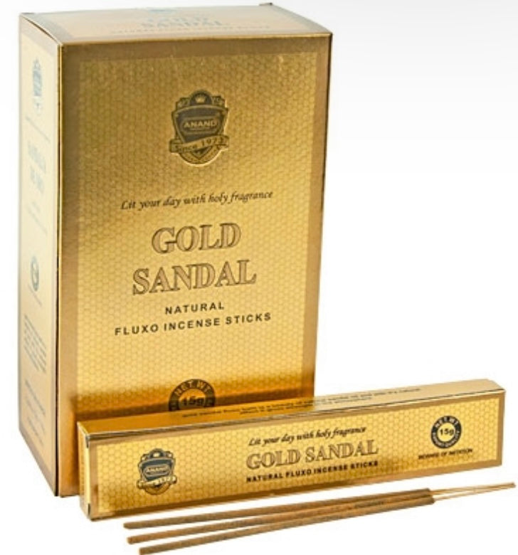 Gold sandal incense