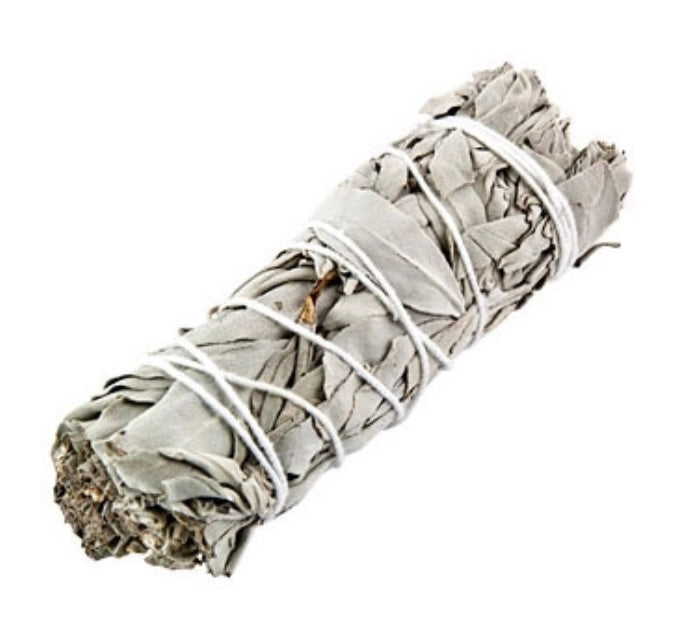 4" California White Sage Smudge Stick