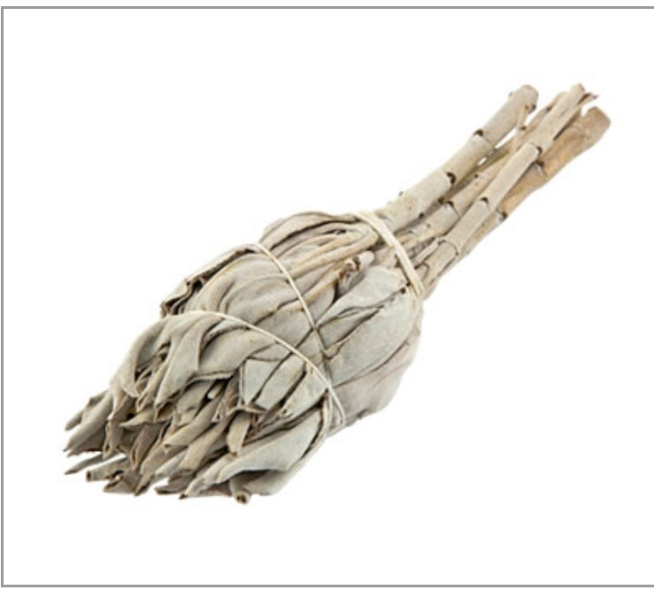 4" Mini (Torch Style) California White Sage Smudge Stick